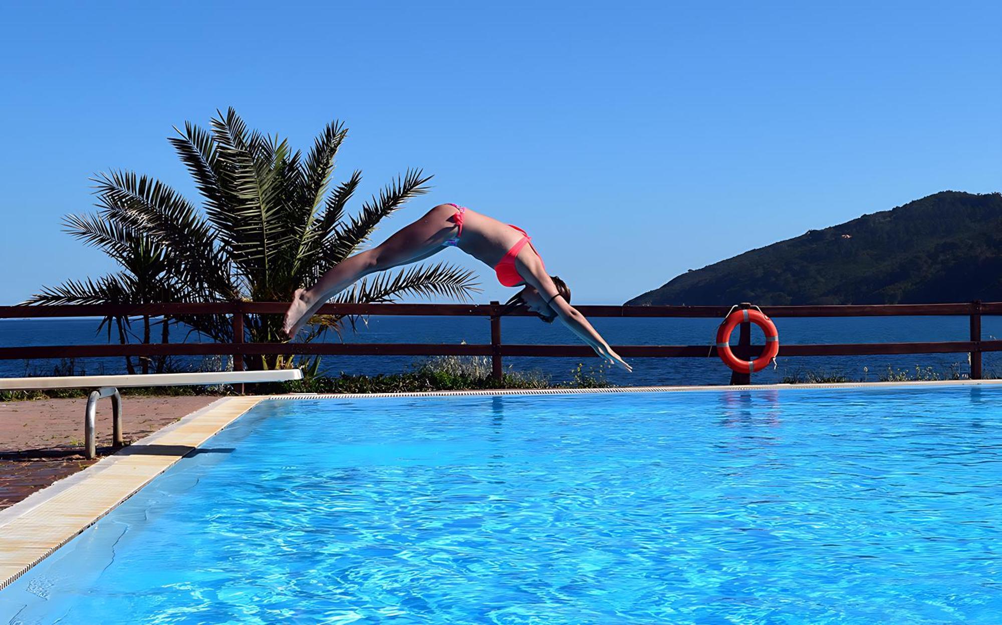 Hotel Capo Sud Lacona Buitenkant foto