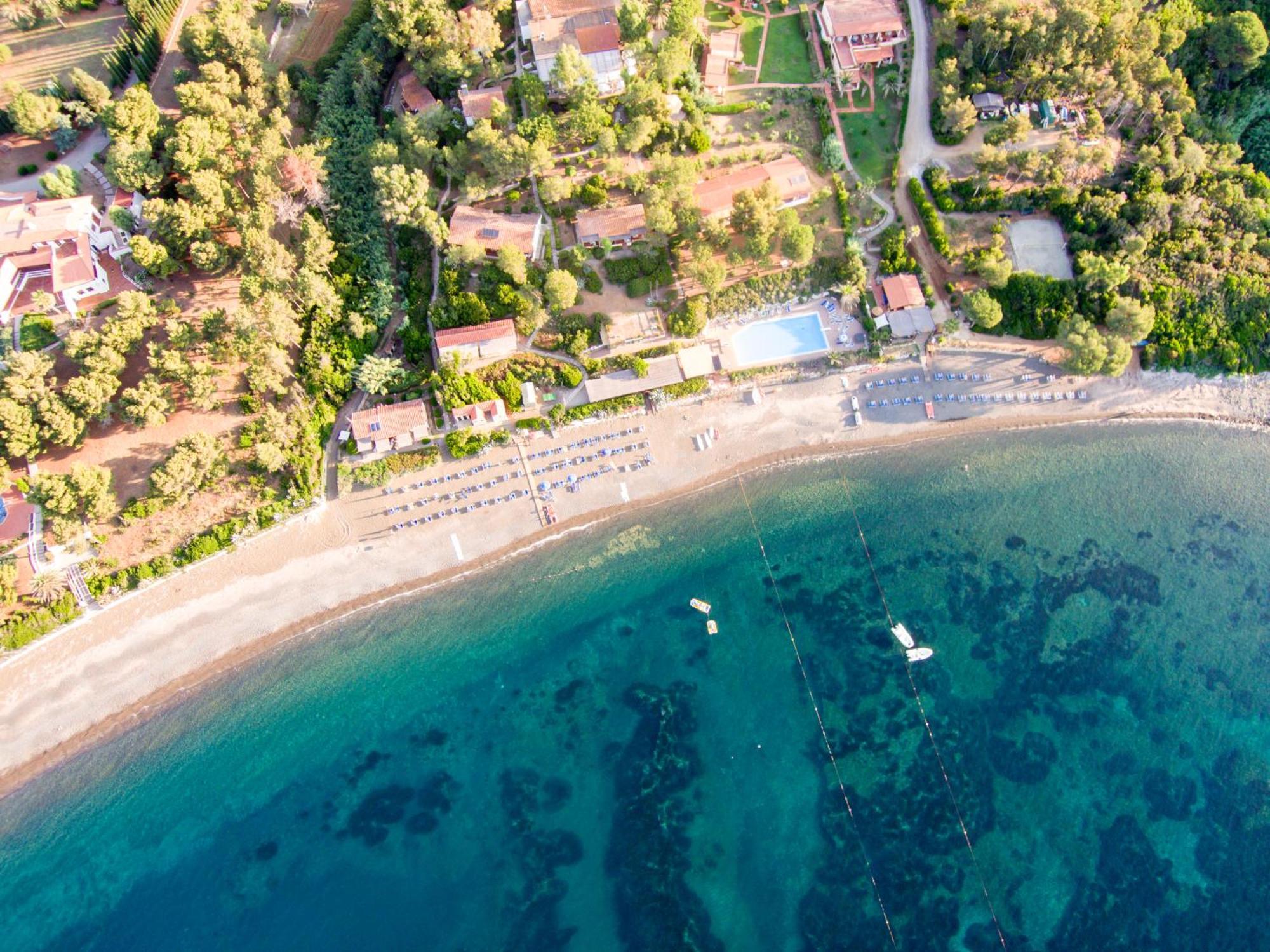 Hotel Capo Sud Lacona Buitenkant foto